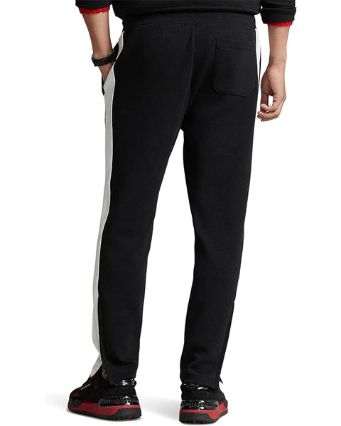 Polo Ralph Lauren Men's Black Double-Knit Mesh Track Pant | Polo Ralph Lauren In Lebanon