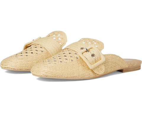 Dolce Vita Women's Light Beige Sianna Natural Raffia Slippers | Dolce Vita In Lebanon