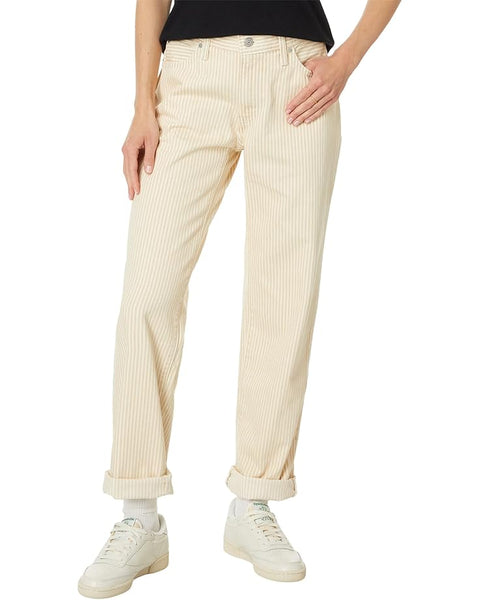Levi's Women's Beige Striped 94 Baggy Jeans | Levi's In Lebanon