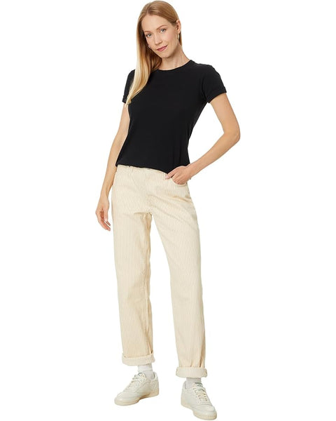 Levi's Women's Beige Striped 94 Baggy Jeans | Levi's In Lebanon