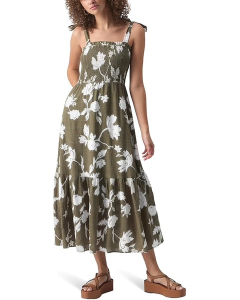 Sanctuary Women's Green & White Smocked Sundress | Sanctuary In Lebanon