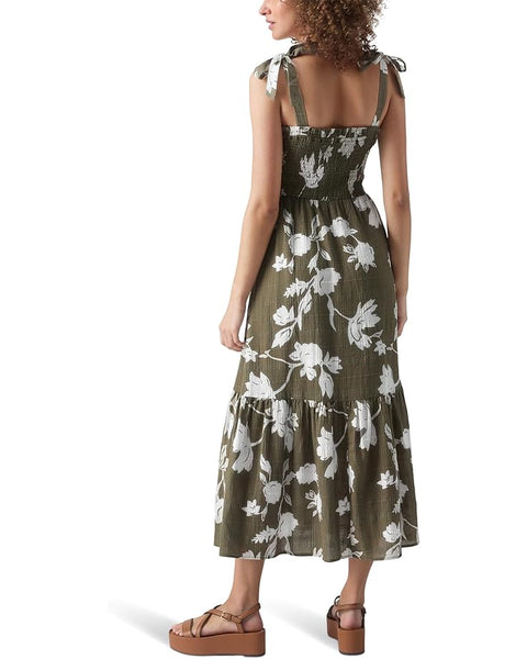Sanctuary Women's Green & White Smocked Sundress | Sanctuary In Lebanon