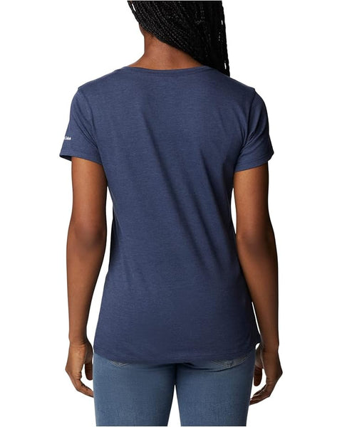 Columbia Women's Washed Navy Plus Size Daisy Days Nocturnal Flag Graphic T-Shirt | Columbia In Lebanon