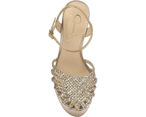 Jessica Simpson Women's Silver/Gold  Heels  |  Jessica Simpson in Lebanon