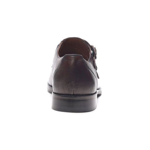 Carlos Men's Brown Jack Double Monk Strap Loafers | Carlos In Lebanon