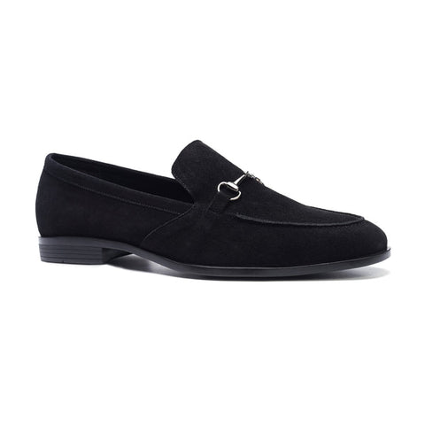 Carlos Men's Black Suede Louis Bit Loafers | Carlos In Lebanon