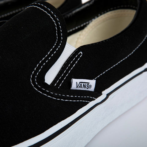 Vans Men's Black Classic Slip-On Casual Sneakers | Vans In Lebanon