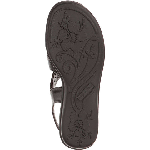 Easy Street Women's Black Bolt Sandals | Easy Street In Lebanon