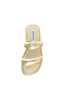 Steve Madden Gold Synthetic Bossanova Sandals  | Steve Madden In Lebanon