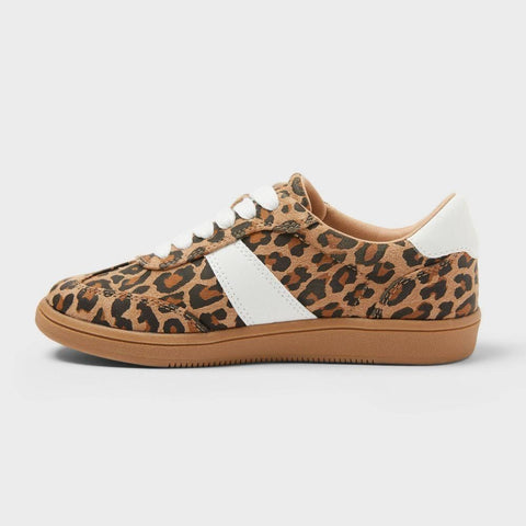 Art Class Girl's Brown & White Leopard Print Sneakers | Art Class In Lebanon