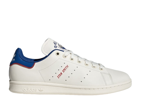 Adidas Men's Off White & Royal Blue Stan Smith Sneaker | Adidas In Lebanon
