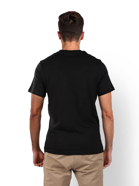 Celio Men's Black  Printed Regular Fit Cotton Graphic T-Shirt | Celio in Lebanon