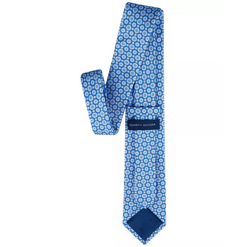 Tommy Hilfiger Men's Blue Floral Medallion Tie | Tommy Hilfiger In Lebanon