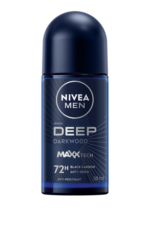 Nivea Men Roll Up Deep Dark Wood MaxxTech Black Carbon 50ml