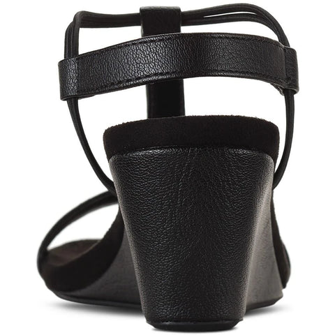 Style & Co Women's Black Mulan Wedge Sandals | Style & Co In Lebanon