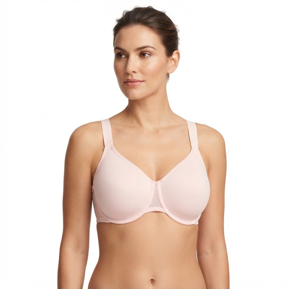 Wacoal Women's Pink Seamless Comfort Underwire Bra