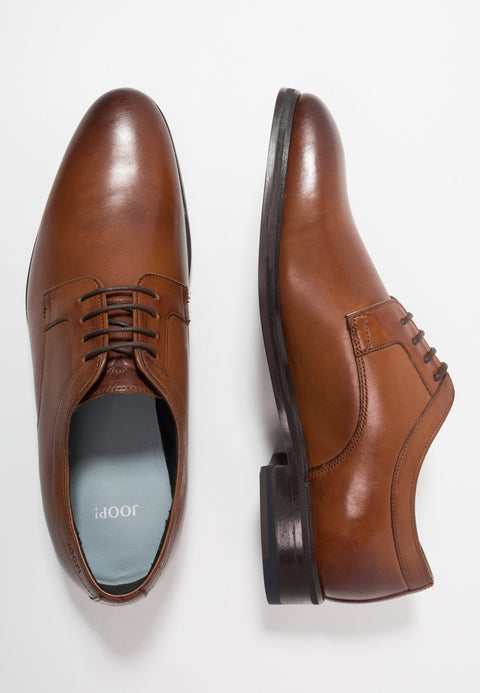 Joop Men's Cognac Kleitos Smart Lace-up Casual Shoes | Joop In Lebanon
