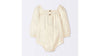Cloud Island Baby Boy's Beige Long Sleeve Cream Romper | Cloud Island In Lebanon
