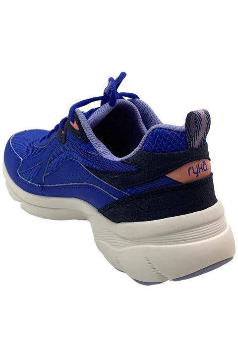 Ryka Women's Blue Water-Repellent Lace-Up Walking Sneaker | Ryka In Lebanon