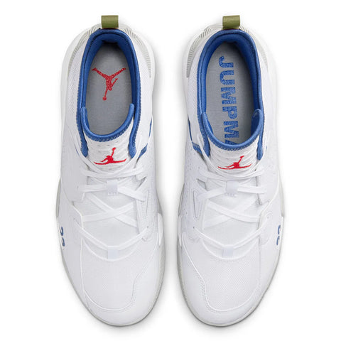 Nike Men's White and Blue Air Jordan Stay Loyal 2 Sneakers | Nike In Lebanon