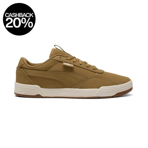 Puma Men's Tan Skate C Buck Lace Up Sneakers |Puma In Lebanon