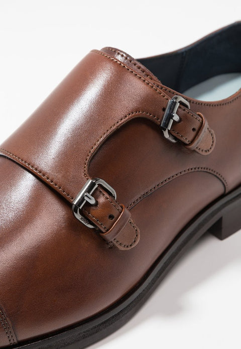 Joop Men's Cognac Pero Kleitos Smart Slip-On Casual Shoes | Joop In Lebanon