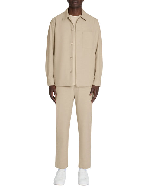 Celio Men’s Tan Latouch Long Sleeve Shirt|Celio In Lebanon