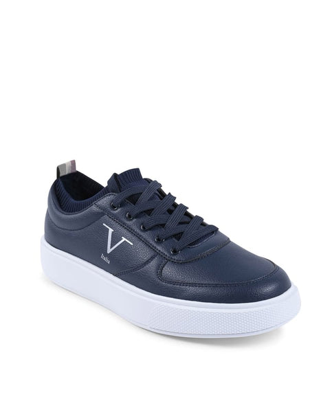 V Italia By Versace Men's Navy Blue SNK 002 Sneakers | V Italia In Lebanon