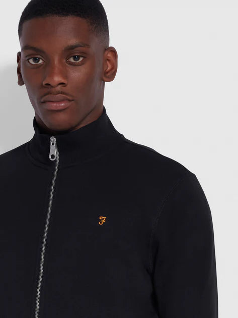 Farah Men's Black Sweatshirt RWYYA FE804(JA15)