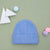 Sinsay Women's Blue Fine Ribbed Knit Beanie