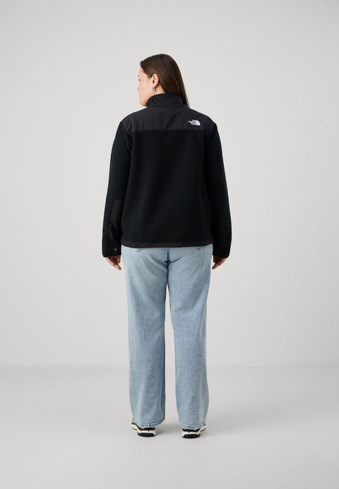 The North Face Women's Black Denali Zip-Front Long-Sleeve Jacket |The North Face In Lebanon