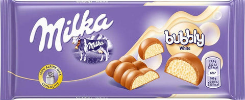 Milka Bubbly White Chocolate Bar 95g | Milka In Lebanon