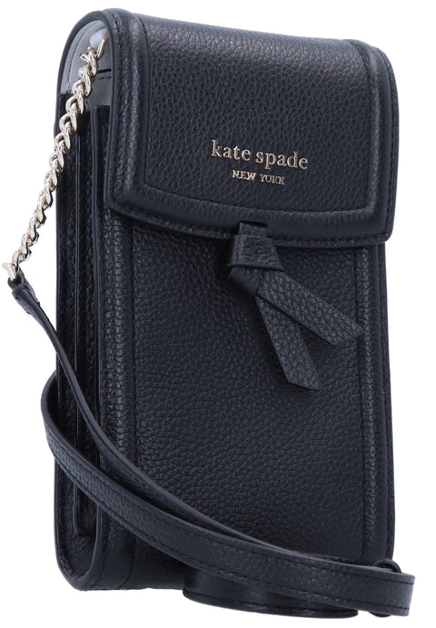 Kate Spade Women's Black Knott Leather Cross-Body | Kate Spade In Lebanon