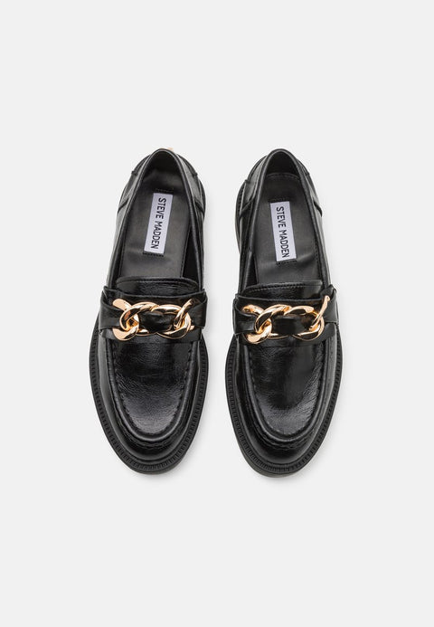 Steve Madden Women's Kamron Black Action Leather Casual Shoes | Steve Madden In Lebanon