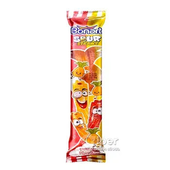Bonart Sour Straws 30g | Bonart In Lebanon