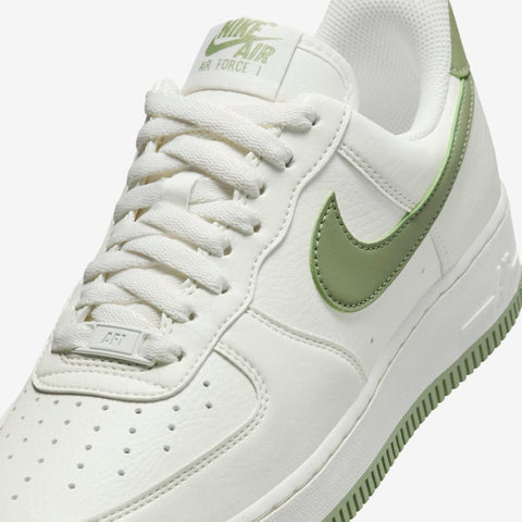 Nike Women's White & Sage Green Air Force Sneakers |Nike In Lebanon