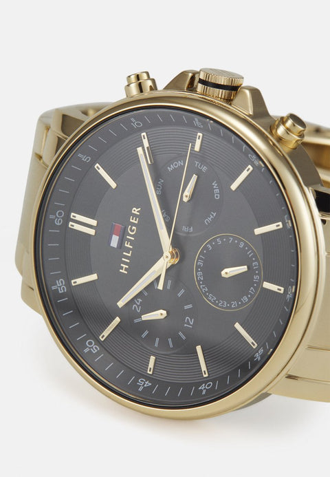 Tommy Hilfiger Men's Gold Tones Stainless Steel Watch |Tommy Hilfiger In Lebanon
