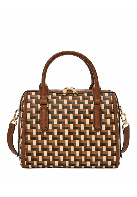 Fossil Women's  Multi Brown Crossbody Bag  |Fossil in Lebanon