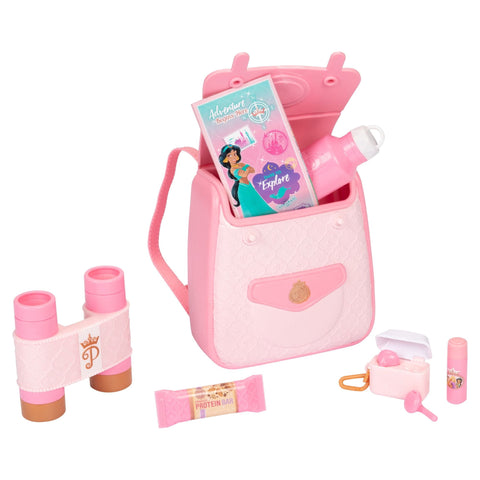 Disney Princess Style Collection Trendy Traveler Pink Pretend Play Backpack with Accessories|Disney In Lebanon