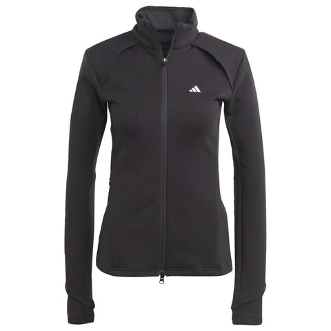Adidas Women's Black Plus Size Cover Up Training Jacket | Adidas In Lebanon