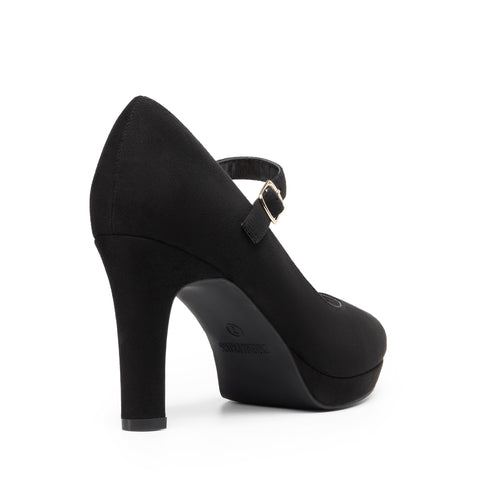 Dream Pairs Women's Black Suede Pumps Close Toe Classic High Heels | Dream Pairs In Lebanon