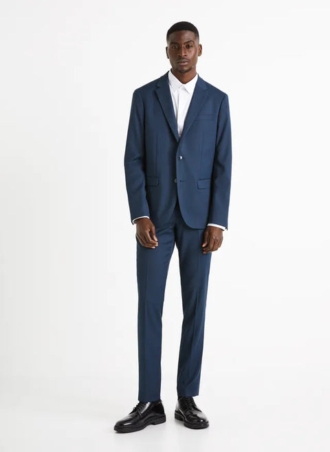 Celio Men’s Navy Doarmure Dress Pants|Celio In Lebanon
