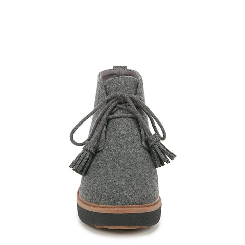 Dr. Scholl's Women's Charcoal Wool Blend Aurora Wedge Booties | Dr. Scholl's In Lebanon