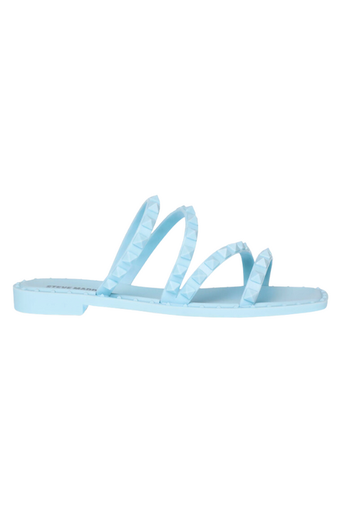 Steve Madden Women's Light Blue Synthetic Skyler-J Slipper |Steve Madden In Lebanon