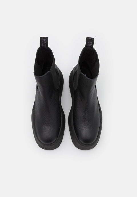 Steve Madden Women's Black Leather Pegasus Boots | Steve Madden In Lebanon