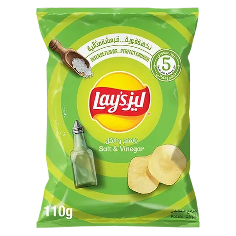 Lay's Salt & Vinegar Potato Chips 110g | Lay's In Lebanon