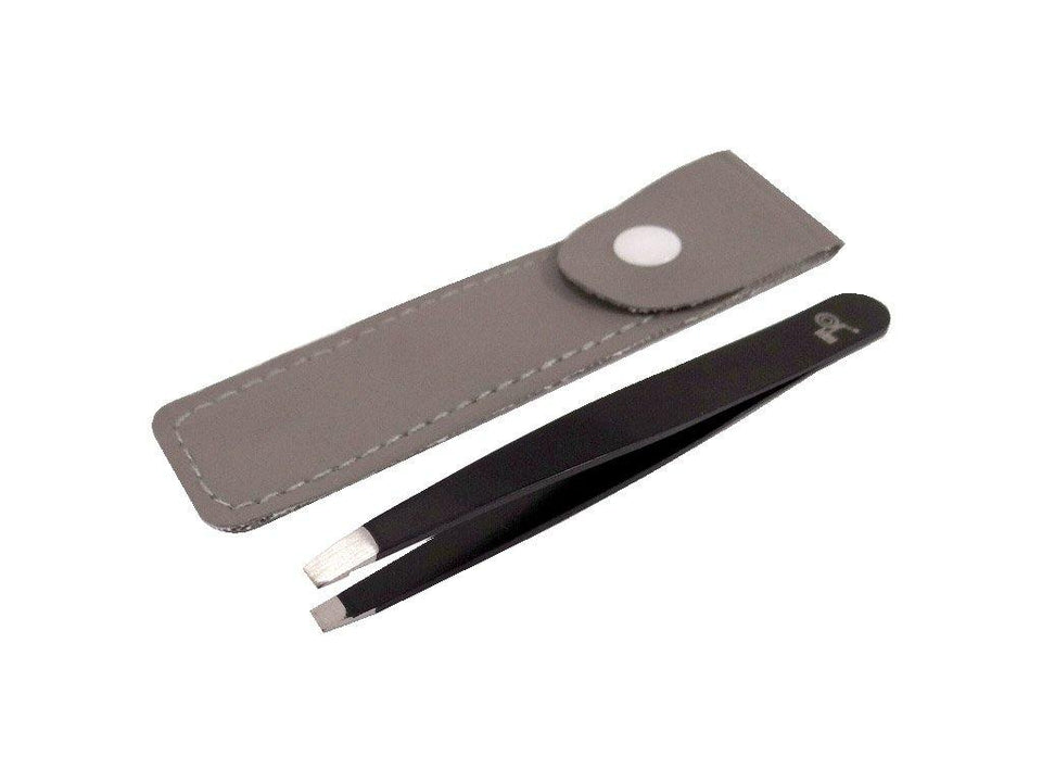 Or Bleu Electroplated Square Tip TweezersCT-409B