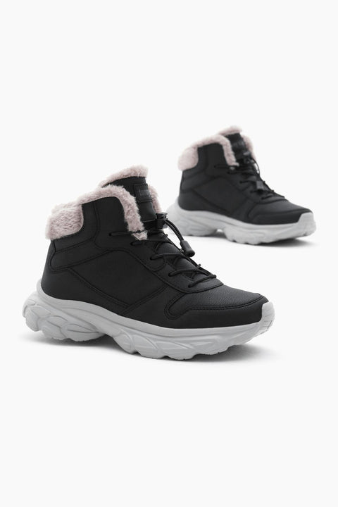 Tonny Black Kids Black Fur Inside Boots | Tonny Black In Lebanon