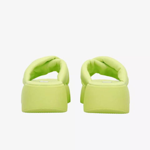 Steve Madden Women's Lime Green Synthetic Broadcast Sandal |Steve Madden In Lebanon