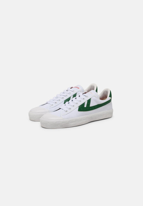 Warrior Shanghai Men White & Green WB 1 Trainers Sneakers | Warrior Shanghai In Lebanon